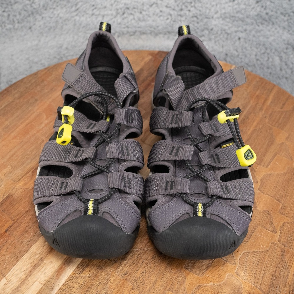 Boys Girls Kids Sz 3 M Keen Newport Neo H2 Youth Sandals Closed Toe Magnet Gray - Picture 2 of 6